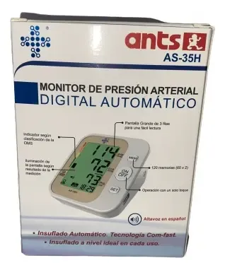 Tensiometro digital de brazo ants AS-35H