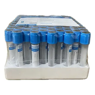 Tubo vacutiner tapa azul