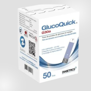 Tirillas Glucoquick G30a x 50