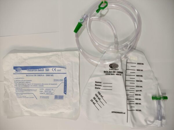 Bolsa para drenaje urinario Ziboject 2000 ml