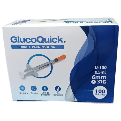 Black and Blue Simple Medical Health Logo_20260620_114916_0000 Jeringa para insulina Glucoquick 0.5ml