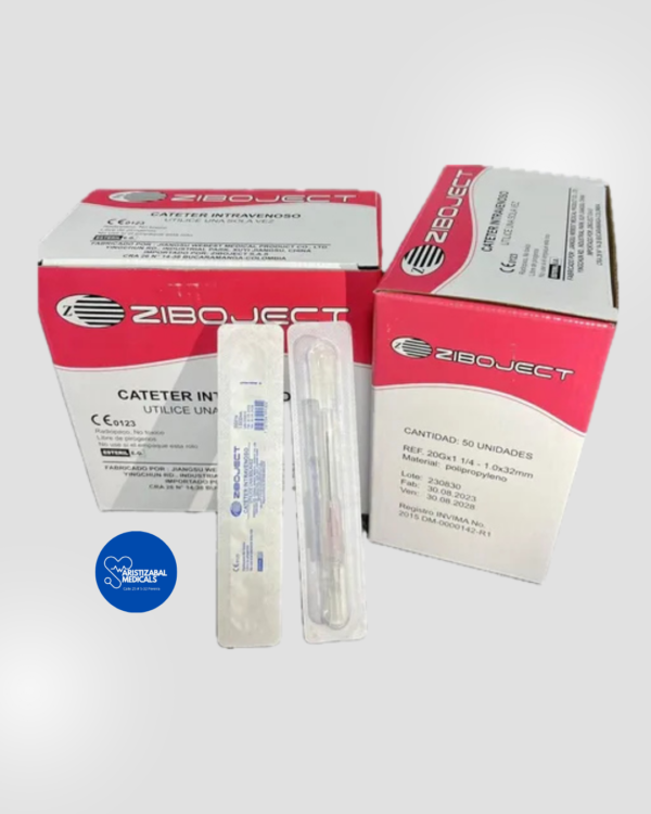 Diseño sin título_20250926_172446_0000 Catéter intravenoso zibojec # 14 - 16 - 18 - 20
