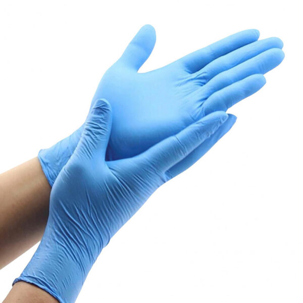 guantess Guantes de nitrilo azul x 100 unidades