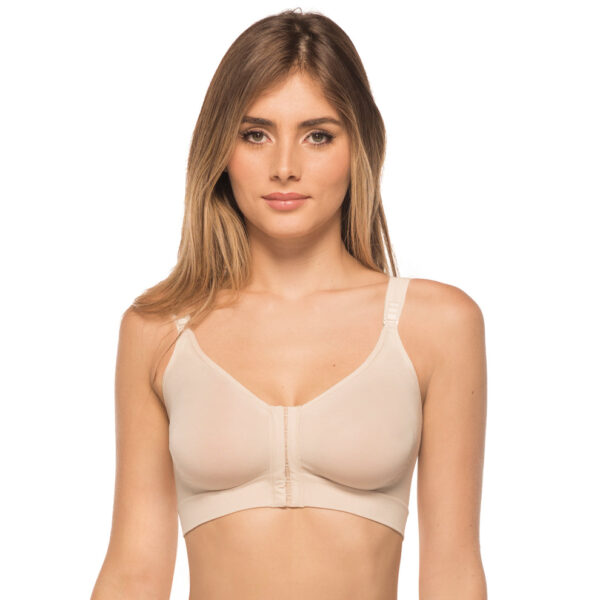 S-129BRAFrenteCanel Brasier Post Quirúrgico Sin Costuras S-129BRA