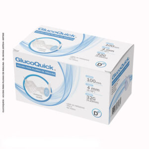 7703153032821 Agujas para pluma de insulina 32G x 4mm